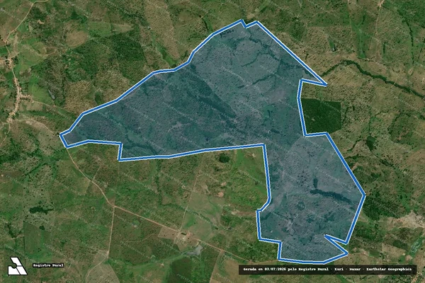 Imagem de satélite de FAZENDA SÃO FRANCISCO em Lago da Pedra - MA