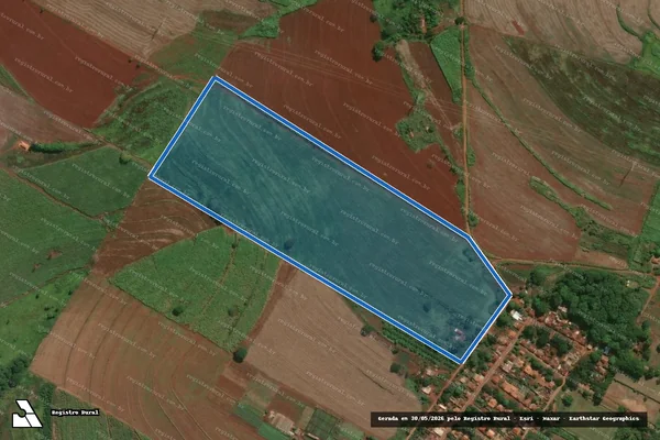 Imagem de satélite de Projeto de Assentamento Bela Vista do Chibarro - Gleba 84 ? Lote 84 em Araraquara - SP