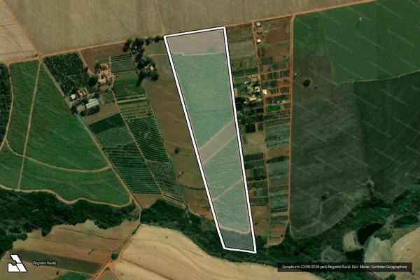 Imagem de satélite de FAZENDA SÃO JERÔNIMO - Parte 1 em Cordeirópolis - SP