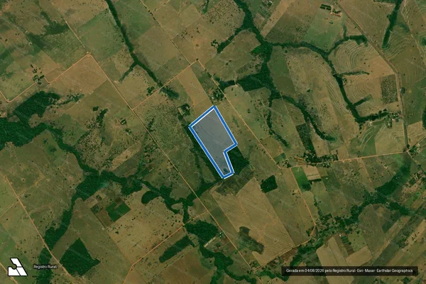 Imagem de satélite de SÍTIO SANTO ANTÔNIO - Parte 1 em Tangará da Serra - MT