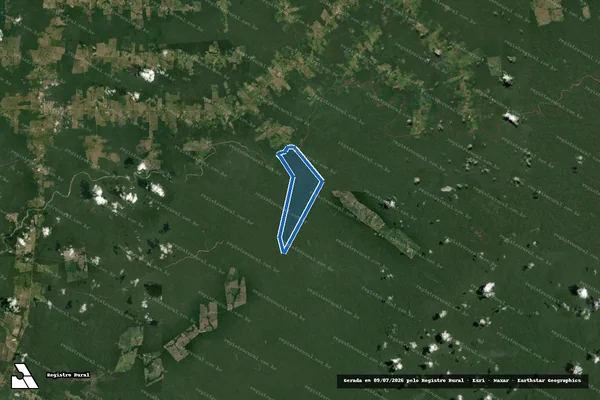 Imagem de satélite de FAZENDA SANTO ANTONIO / Parcela 1