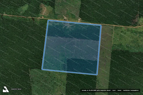 Imagem de satélite de FAZENDA BOI PRETO