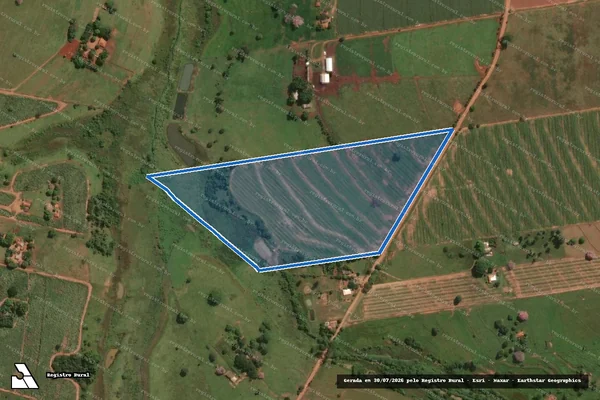 Imagem de satélite de SÍTIO SÃO FRANCISCO - Parte 1 em Jales - SP