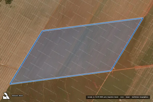 Imagem de satélite de FAZENDA DIDO 11 em Formosa do Rio Preto - BA