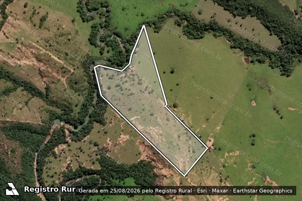 Imagem de satélite de FAZENDA BOA VISTA - Gleba 12 em Unaí - MG