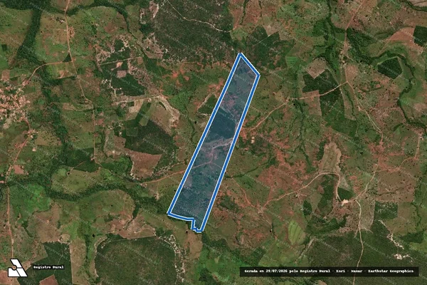 Imagem de satélite de FAZENDA MANGABEIRA - PARTE 10 em Formosa da Serra Negra - MA