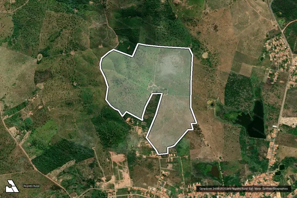 Imagem de satélite de FAZENDA LARANJEIRA - Parcela 1 em Governador Archer - MA