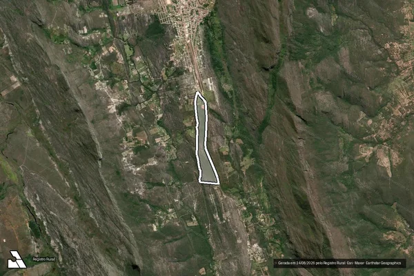 Imagem de satélite de Fazenda Capão da Boa Vista - GLEBA C em Piatã - BA