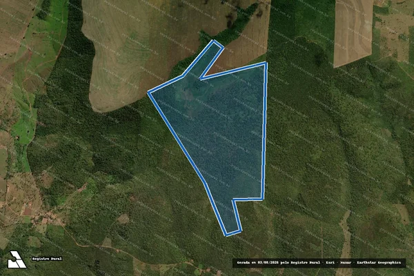 Imagem de satélite de FAZENDA CASACA - VÃO DOS DOIS em Mirador - MA