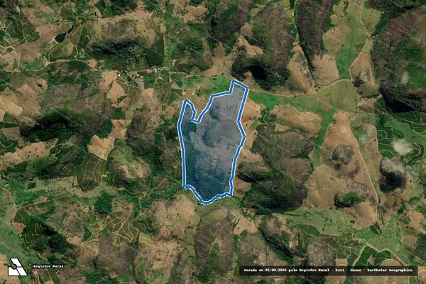 Imagem de satélite de FAZENDA BELA VISTA em Pancas - ES