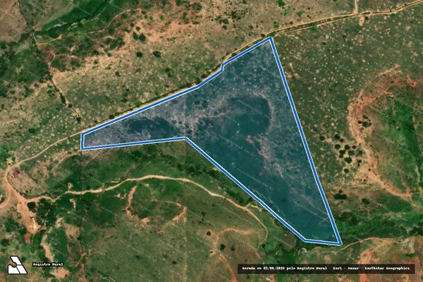 Imagem de satélite de Fazenda São João - Parte 1 em Carlos Chagas - MG