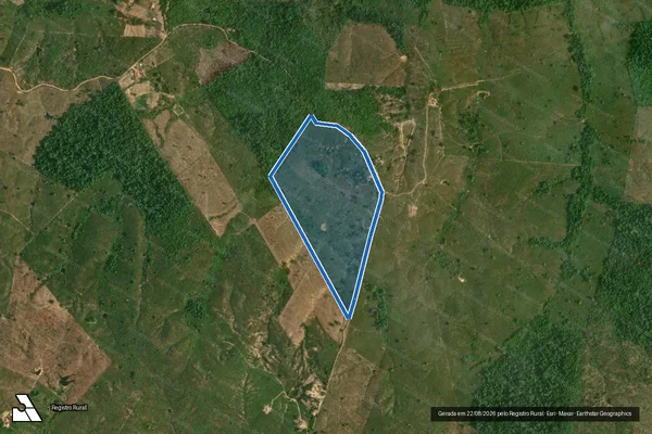 Imagem de satélite de PA SÃO FRANCISCO ? LOTE 119 - Parte 1 em Eldorado do Carajás - PA