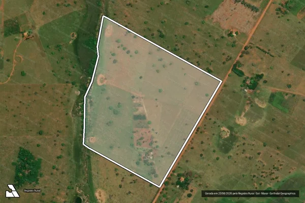 Imagem de satélite de Projeto de Assentamento Boa Esperança - LOTE 14 em Nioaque - MS