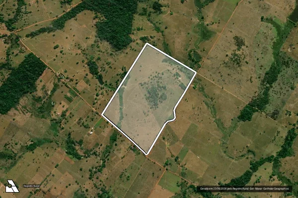 Imagem de satélite de ESTÂNCIA AMAZONAS - Parcela 1 em Juína - MT