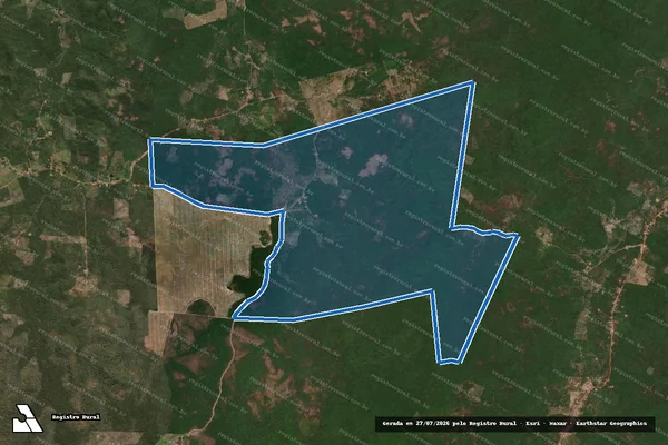Imagem de satélite de Fazenda Boa Hora - Parte 2 em Codó - MA