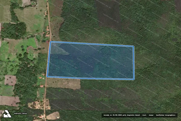 Imagem de satélite de FAZENDA ITAPEBA - PARCELA 02 em Ibotirama - BA