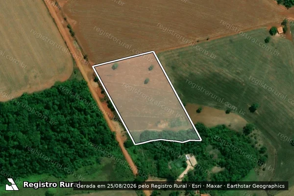 Imagem de satélite de FAZENDA VERA CRUZ OU VARZEA / 06 em Morrinhos - GO