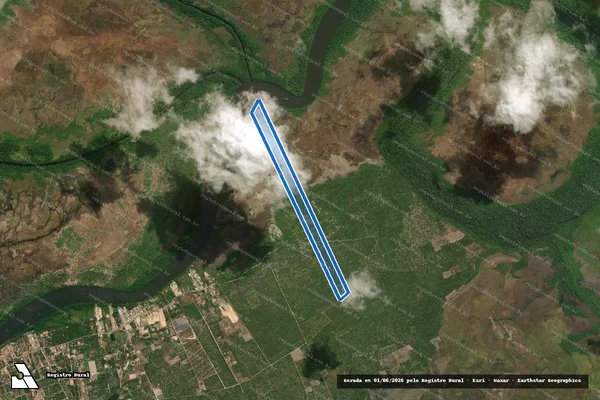 Imagem de satélite de FAZENDA MANGABA - Parcela 5 em Barreirinhas - MA