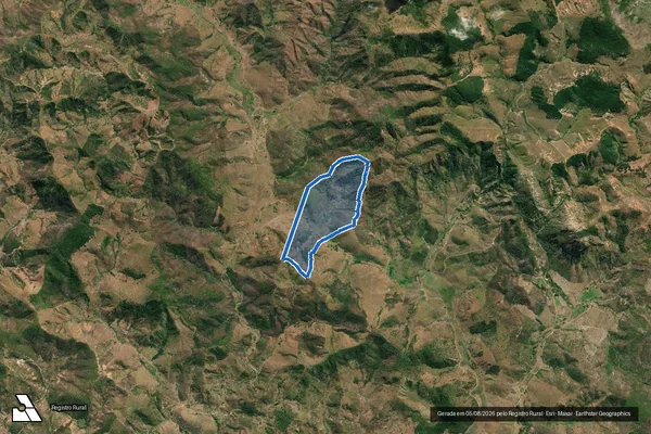 Imagem de satélite de FAZENDA PALMITAL - ALMIR em Conselheiro Pena - MG