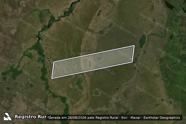 Imagem de satélite de LOTE 01 ? FAZENDA PERDIGÃO - Parte 1 em Novo Santo Antônio - MT