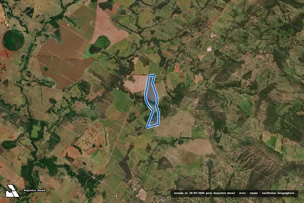 Imagem de satélite de Fazenda Princesa Leopoldina - Quinhao-02 em Varjão - GO