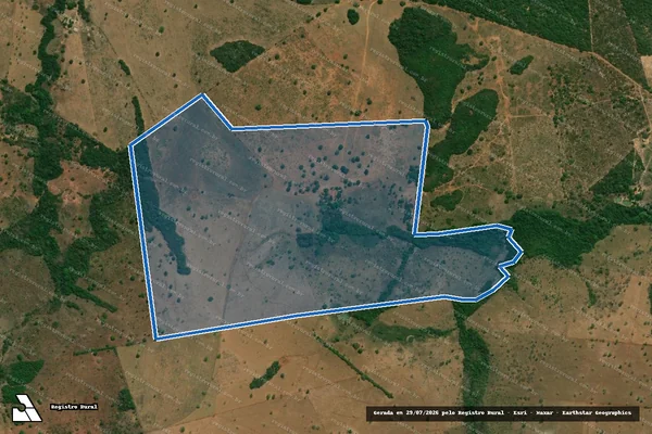 Imagem de satélite de FAZENDA SÃO LUIS - Parte 2 em Estreito - MA