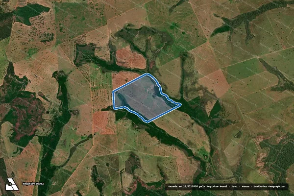 Imagem de satélite de Fazenda Realeza - PARTE 1 em Pedro Gomes - MS