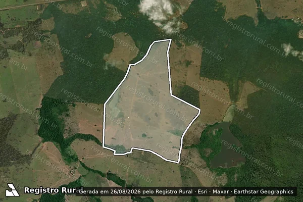 Imagem de satélite de FAZENDA CANAÃ - 01 em Altamira - PA