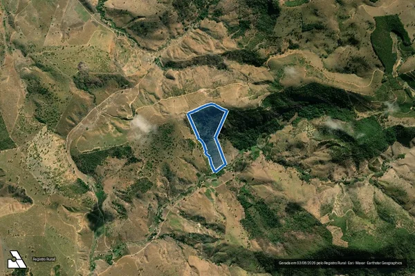 Imagem de satélite de SÍTIO VIANA - Parcela 1 em Resplendor - MG