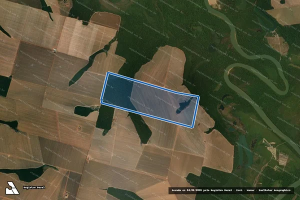 Imagem de satélite de FAZENDA RANCHO BOM - RANCHO BOM IV em Sorriso - MT