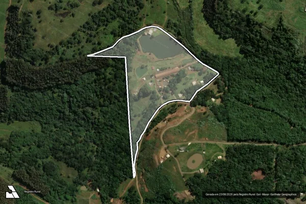 Imagem de satélite de Imóvel Sem Nome em Catanduvas - SC