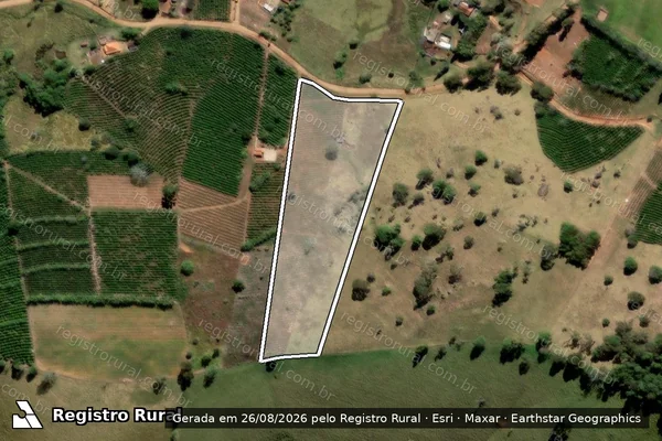 Imagem de satélite de SÍTIO RIBEIRO - Parcela 1 em Tocos do Moji - MG