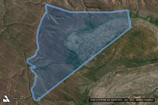 Imagem de satélite de Fazenda Baixão de Rosilho - Gleba IV em Sento Sé - BA