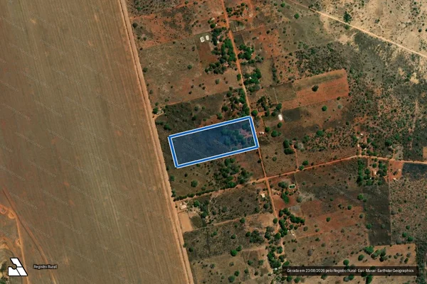Imagem de satélite de FAZENDA VELHA OU BREJAO - GLEBA-06 em Formosa - GO