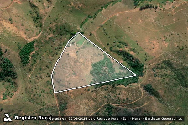 Imagem de satélite de Sítio Mafra  - Parte 1 em Iapu - MG