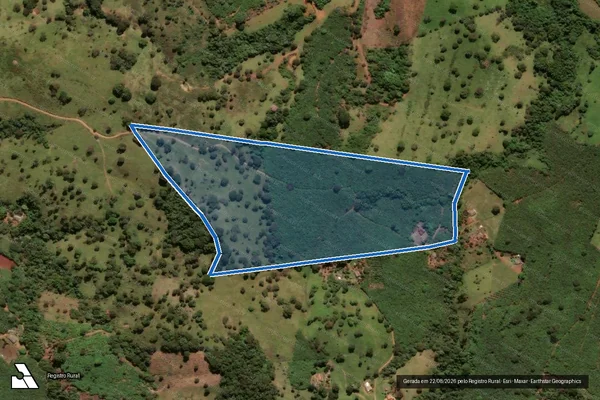 Imagem de satélite de Fazenda Serra do Sebastião Leite, Serra do Mizael, Sebastião da Serra ou Taboca - - em Pirenópolis - GO