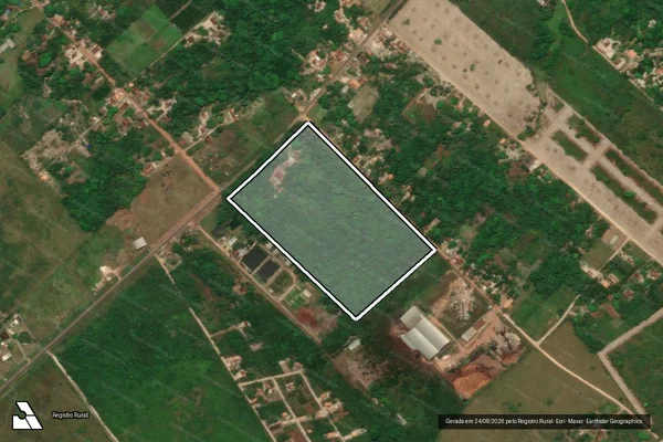 Imagem de satélite de Lote Agricola - 72 - . em Castanhal - PA