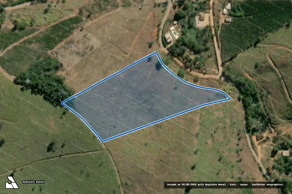 Imagem de satélite de Sitio Boa Vista I - Parte 2 em Caratinga - MG