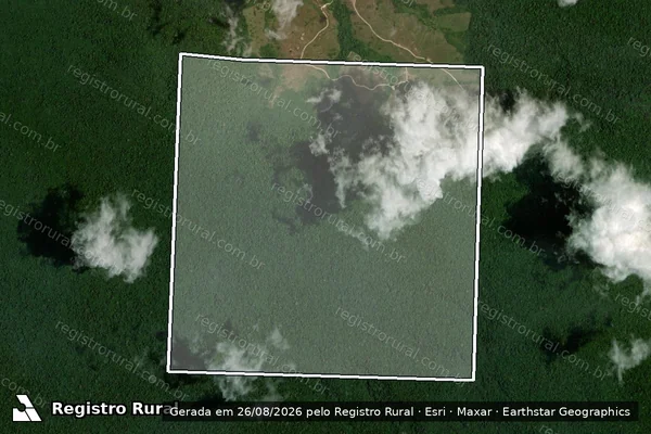 Imagem de satélite de Fazenda Santiago - Faz_Santiago_Sigef em Paragominas - PA