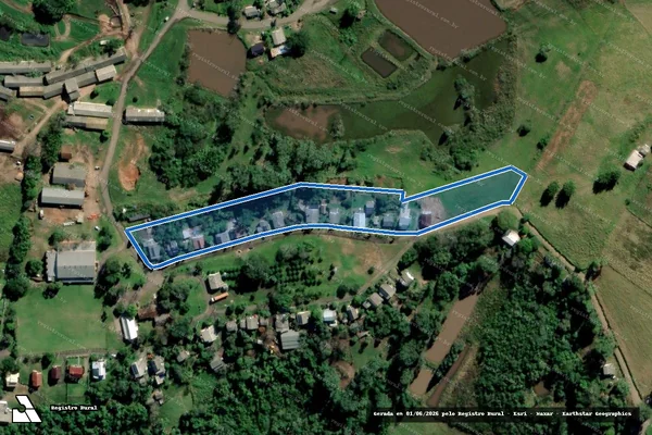 Imagem de satélite de Projeto de Assentamento Capela / Parcela 159 - Parcela 159 em Nova Santa Rita - RS