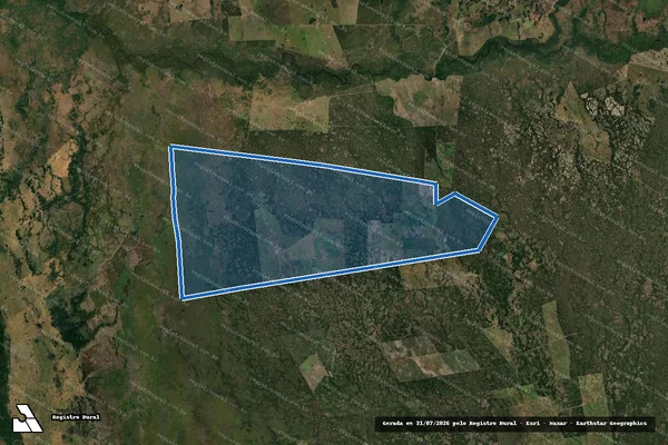 Imagem de satélite de FAZENDA SÃO JOSÉ em Aquidauana - MS