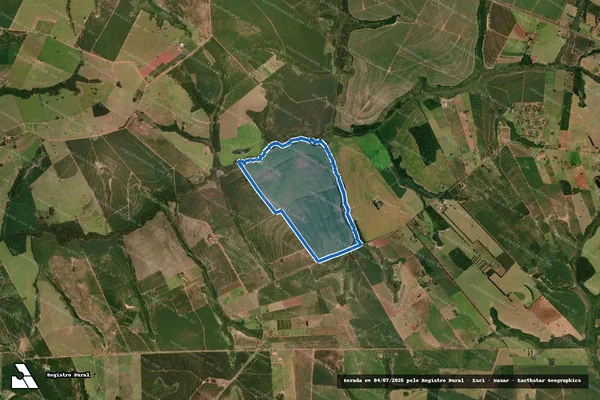 Imagem de satélite de FAZENDA MARINGÁ - LOTE 96-A em Tuneiras do Oeste - PR