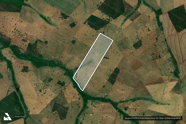 Imagem de satélite de Sítio Nossa Senhora Aparecida em Iturama - MG