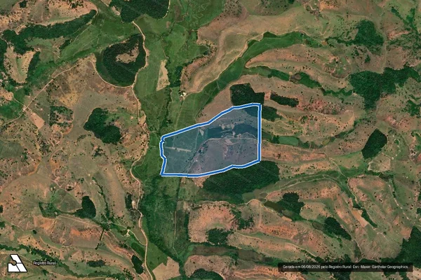 Imagem de satélite de FAZENDA MELQUIADES - PARTE 1 em Governador Valadares - MG