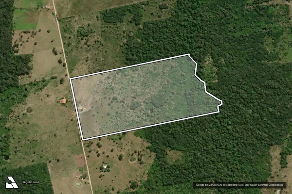 Imagem de satélite de Projeto de Assentamento Taquaral - Lote 277 em Corumbá - MS