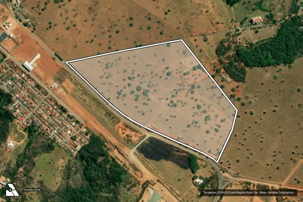 Imagem de satélite de Fazenda Santarém ou Gameleira - PARTE 2 em Dores do Indaiá - MG