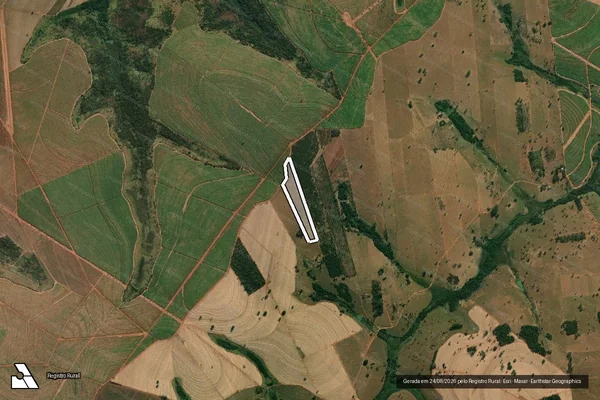 Imagem de satélite de SITIO DAS PAINEIRAS - Parte 1 em Pontes Gestal - SP