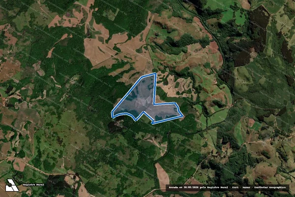 Imagem de satélite de Gbleba 01 - Parcela 1 em Barros Cassal - RS