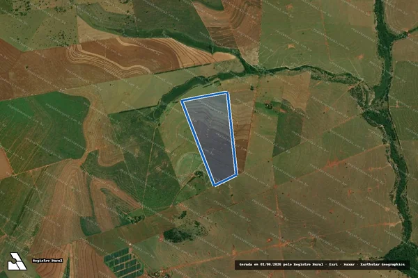 Imagem de satélite de ESTÂNCIA DA SERRA em Euclides da Cunha Paulista - SP