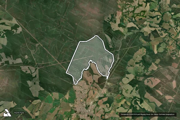 Imagem de satélite de Fazenda Santa Ignês - Gleba D em Capão Bonito - SP